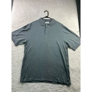 Timeout Men's Polo Shirt Gray Size XL Timeless Sportswear Cotton